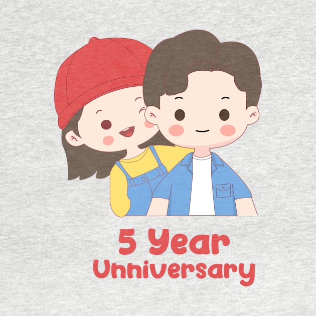 5 year anniversary by BINTSTUDIO